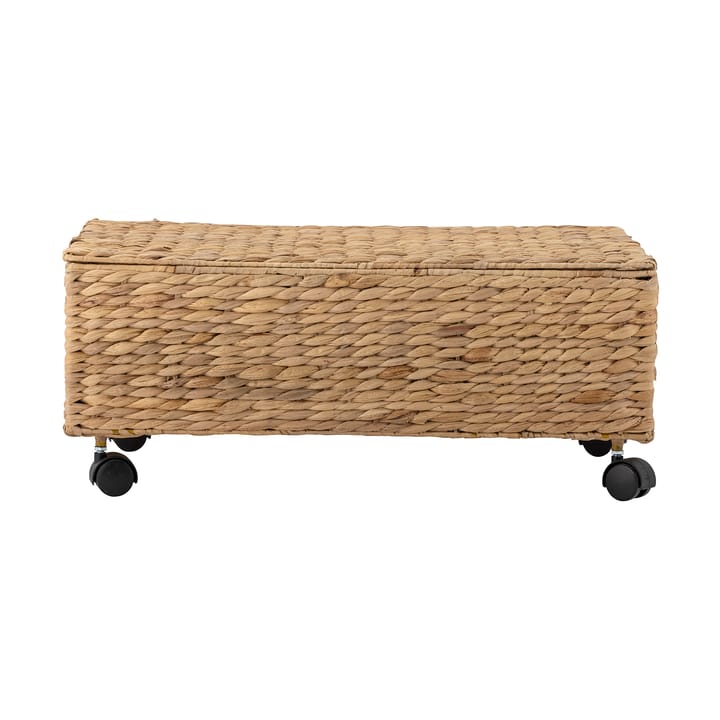 Cesta de armazenamento Nelas com tampa 63x40x26 cm - Natureza - Bloomingville