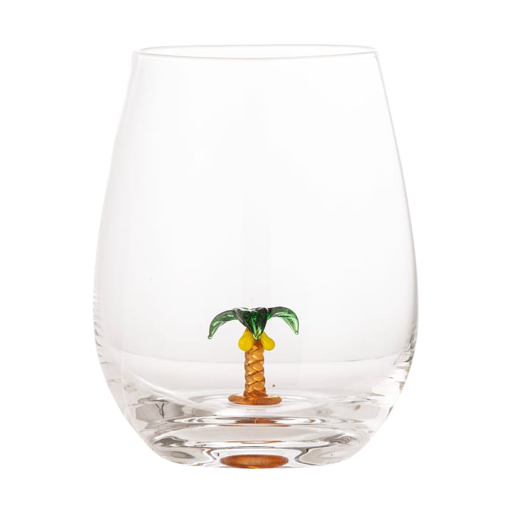 Copo Misa 56 cl - Clear-palm tree - Bloomingville