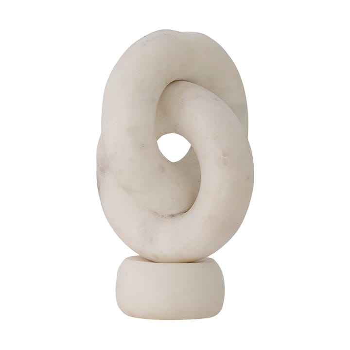 Suporte de velas Goa 20 cm - White marble - Bloomingville