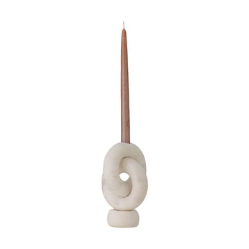 Suporte de velas Goa 20 cm - White marble - Bloomingville