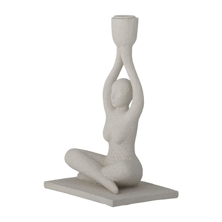 Suporte de velas Lucie 24 cm - Branco - Bloomingville