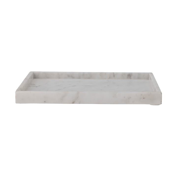 Tabuleiro decorativo Majsa 35x35 cm - White marble - Bloomingville