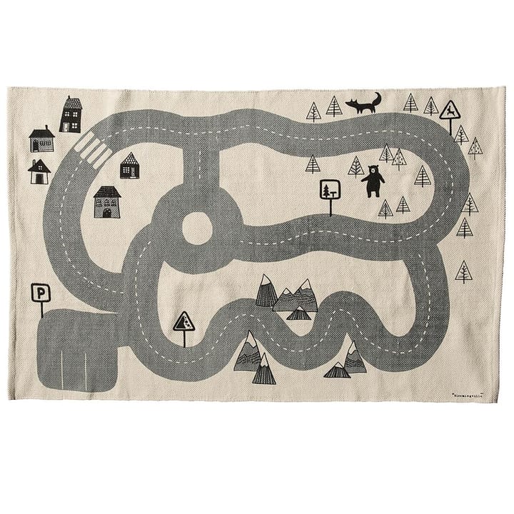 Tapete de criança com mapa impresso Bloomingville - 100x150 cm - Bloomingville