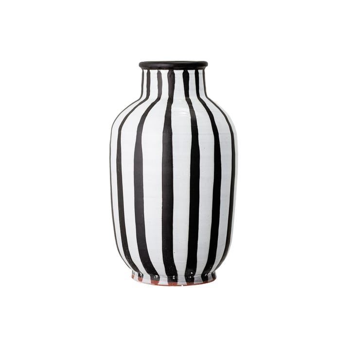 Vaso terracota Schila 44 cm - preto e branco - Bloomingville