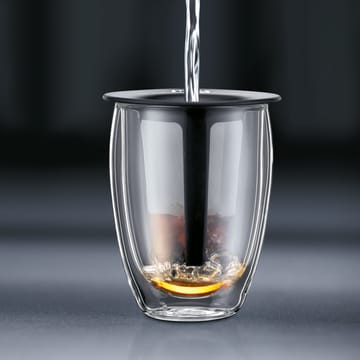 Copo com escoador de chá Tea For One - preto - Bodum