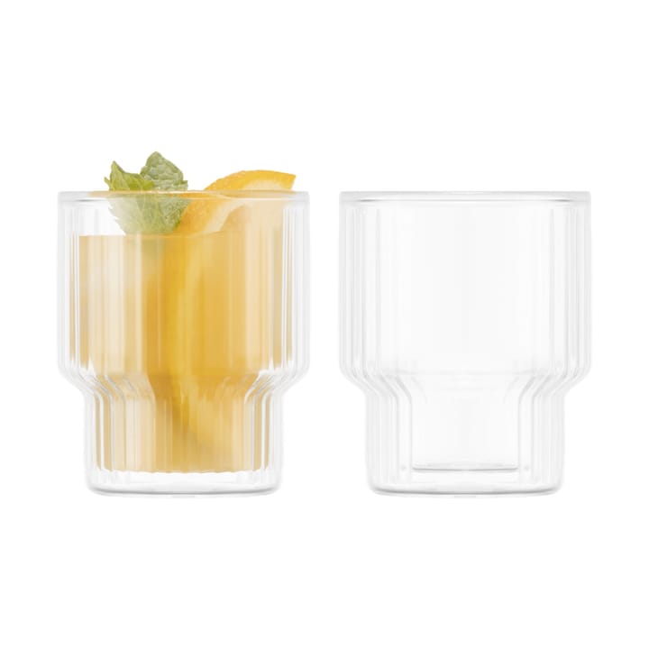 Copo de parede dupla Navalia 15 cl 2 un. - Transparente - Bodum