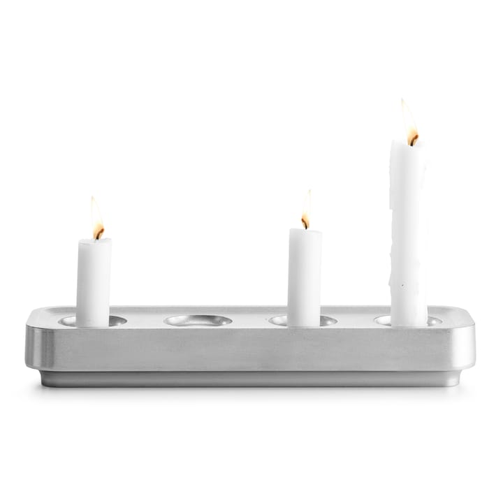 Suporte de velas polido Stumpastaken - 8,5x29,5 cm - Born In Sweden