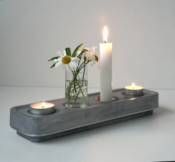 Suporte de velas polido Stumpastaken - 8,5x29,5 cm - Born In Sweden