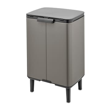 Bo caixote de lixo alto 12 L - Platina - Brabantia