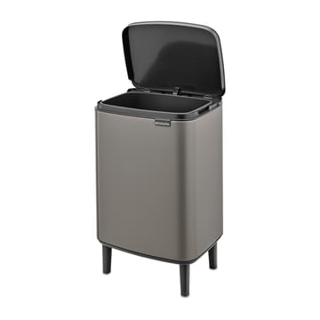 Bo caixote de lixo alto 12 L - Platina - Brabantia