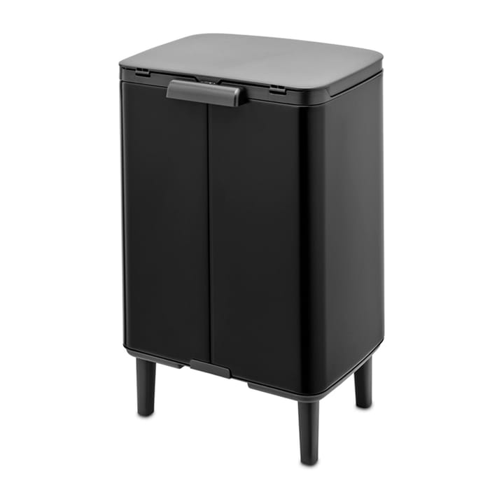 Bo caixote de lixo alto 12 L - Preto matte - Brabantia