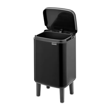 Bo caixote de lixo alto 4 L - Preto matte - Brabantia