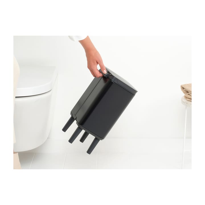 Bo caixote de lixo alto 4 L - Preto matte - Brabantia