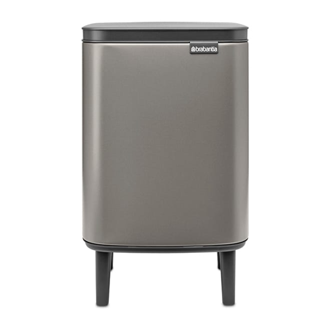 Bo caixote de lixo alto 7 L - Platinum - Brabantia