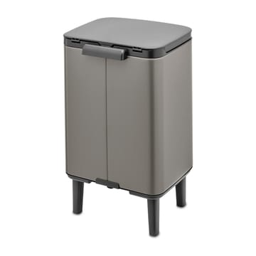 Bo caixote de lixo alto 7 L - Platinum - Brabantia