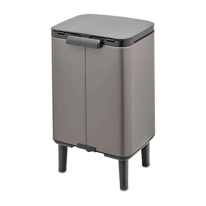 Bo caixote de lixo alto 7 L - Platinum - Brabantia