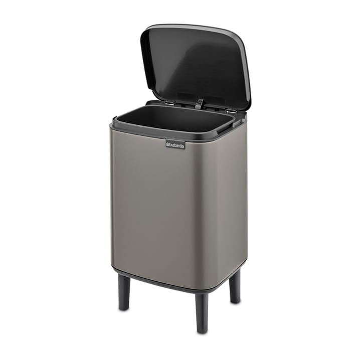 Bo caixote de lixo alto 7 L - Platinum - Brabantia