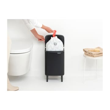 Bo caixote de lixo alto 7 L - Preto matte - Brabantia