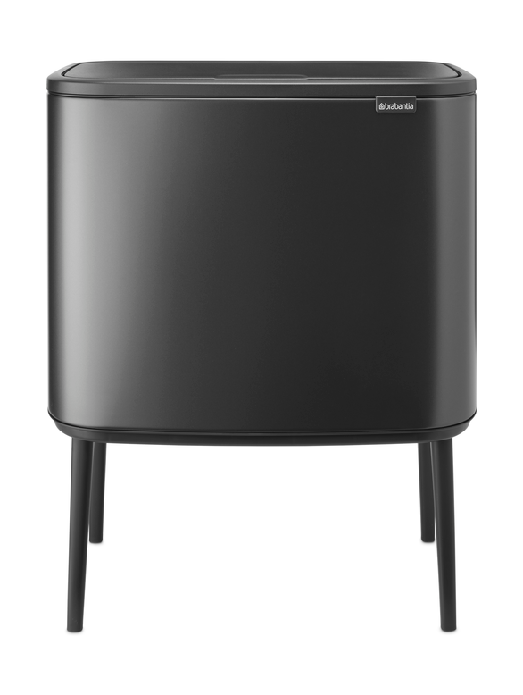 Bo Touch Bin 11+23 litros - Confident Grey - Brabantia