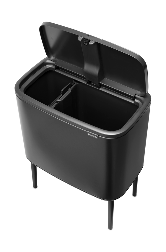 Bo Touch Bin 11+23 litros - Confident Grey - Brabantia