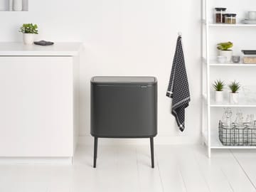 Bo Touch Bin 11+23 litros - Confident Grey - Brabantia