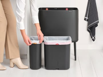 Bo Touch Bin 11+23 litros - Confident Grey - Brabantia