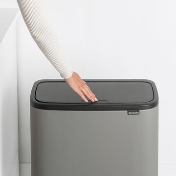 Bo Touch Bin 11+23 litros - Mineral concrete grey - Brabantia