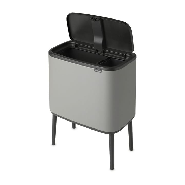 Bo Touch Bin 11+23 litros - Mineral concrete grey - Brabantia