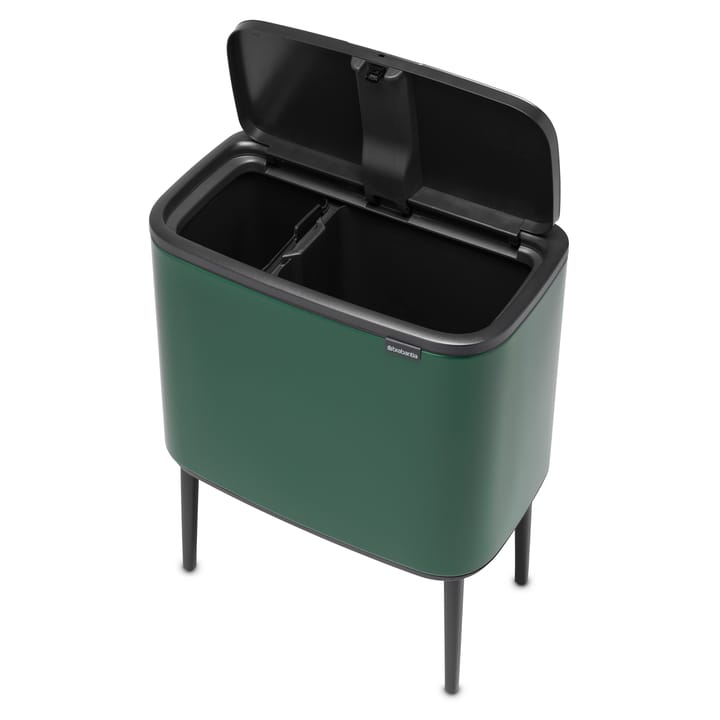 Bo Touch Bin 11+23 litros - pine green - Brabantia