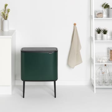 Bo Touch Bin 11+23 litros - pine green - Brabantia