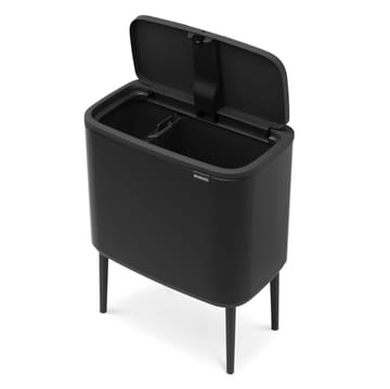 Bo Touch Bin 11+23 litros - preto mate - Brabantia