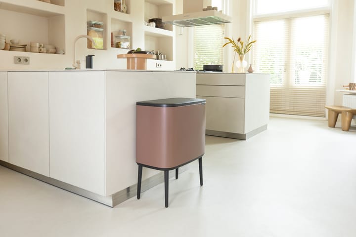 Bo Touch Bin 11+23 litros - Satin Taupe - Brabantia