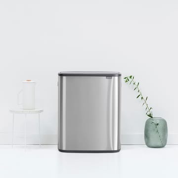 Bo Touch Bin 2x30 L - aço escovado-mate - Brabantia