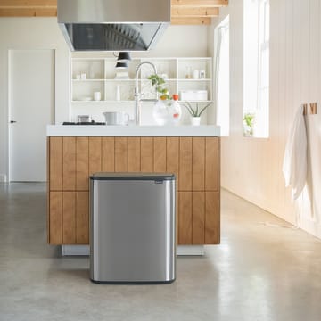 Bo Touch Bin 2x30 L - aço escovado-mate - Brabantia