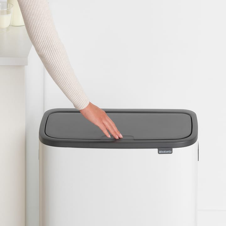 Bo Touch Bin 2x30 L, Branco Brabantia