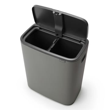 Bo Touch Bin 2x30 L - Mineral concrete grey - Brabantia