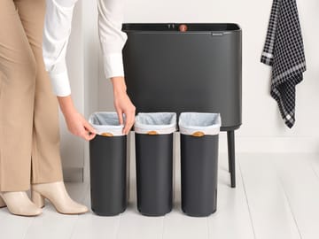 Bo Touch Bin 3 x 11 litros - Confident Grey - Brabantia