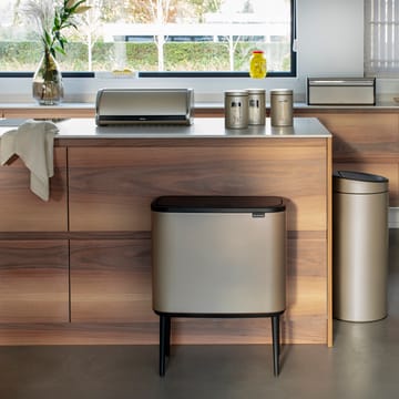 Bo Touch Bin 36 litros - Metallic Gold - Brabantia