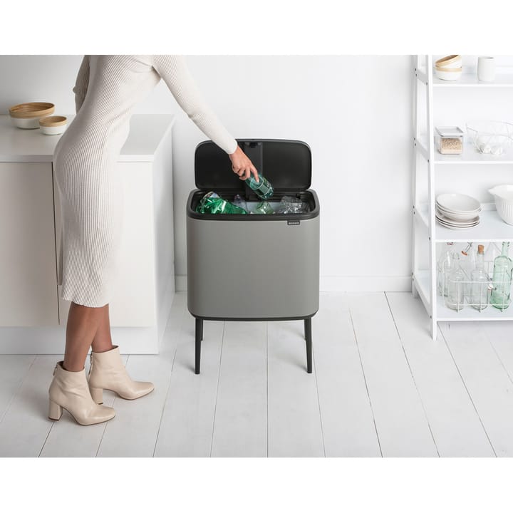 Bo Touch Bin 36 litros, Mineral concrete grey Brabantia