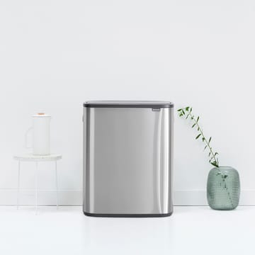 Bo Touch Bin 60 L - Aço escovado mate - Brabantia