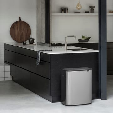 Bo Touch Bin 60 L - Aço escovado mate - Brabantia