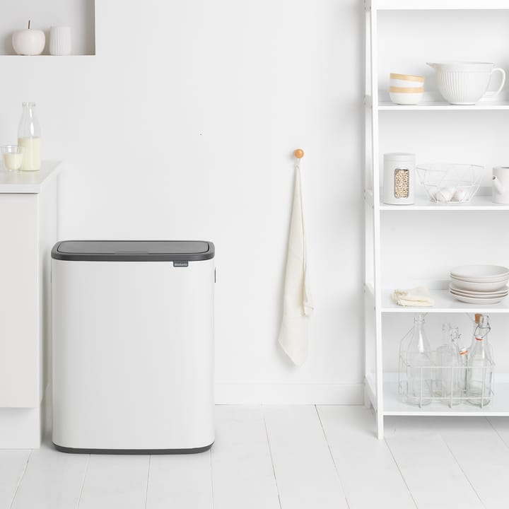 Bo Touch Bin 60 L, Branco Brabantia