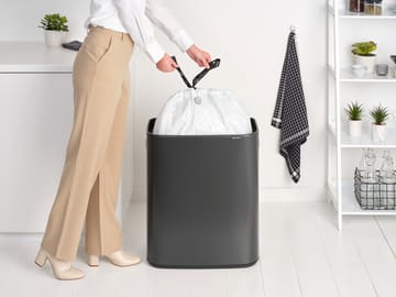 Bo Touch Bin 60 L - Confident Grey - Brabantia