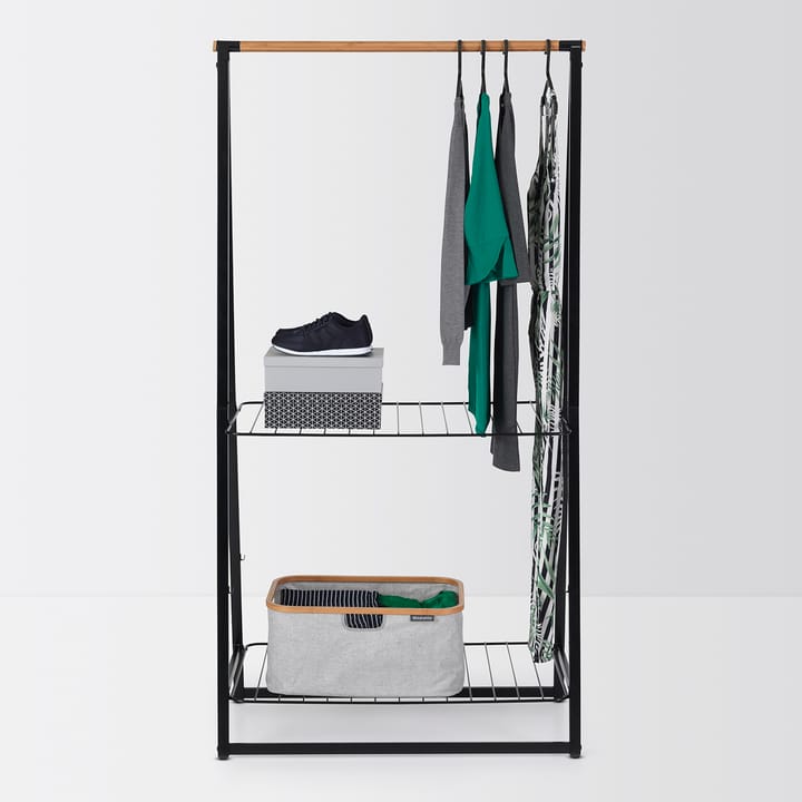 Cabide para roupa Linn grande - Preto - Brabantia