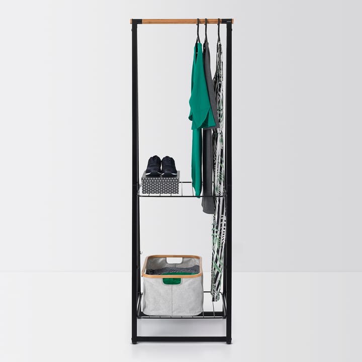 Cabide para roupa Linn pequeno - Preto - Brabantia