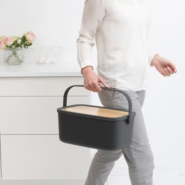 Caixa de pão Nic - dark grey - Brabantia