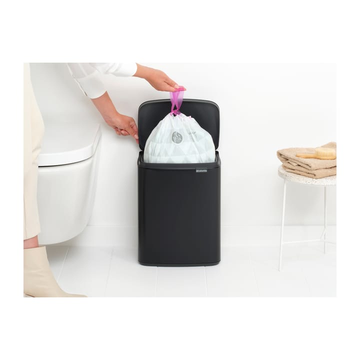 Caixote Bo 12 L - Matte black - Brabantia