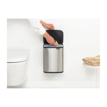 Caixote Bo 7 L - Aço escovado - matte - Brabantia