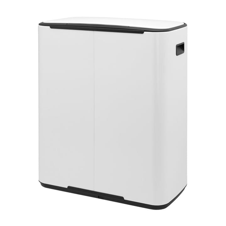 Caixote com pedal Bo Bin 2x30 L - Branco - Brabantia