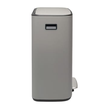 Caixote com pedal Bo Bin 2x30 L - Mineral concrete grey - Brabantia